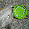 康巴丝（Compas）14寸挂钟立体创意客厅挂表石英钟现代时钟表 2641绿色 实拍图