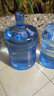 润谦纯净水桶食品级矿泉水桶瓶QS家用塑料饮水机桶装螺纹盖手提打水桶 精品：11.3L【小圆口】 实拍图
