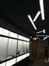 慧卓 LED长条灯办公室吊灯超亮创意造型超市店铺拼接照明方通条形灯具 白色 120*7*4.5cm-20W 实拍图