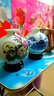 泥之恋 泥之恋景德镇陶瓷器古典粉彩陶瓷花瓶家居工艺品客厅装饰品摆件插花花器 月亮鸟石榴 带底座 实拍图