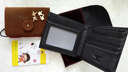 七匹狼SEPTWOLVES男士商务休闲头层牛皮钱包票夹 韩版时尚牛皮皮夹 黑色 横款 实拍图