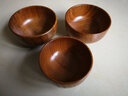 千年恋木 木碗餐具日式家用酸枣木碗大小号宝宝儿童碗定制刻字实木米饭碗 成人碗小号(12cm) 实拍图