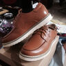 花花公子皮鞋英伦风商务休闲皮鞋男绅士时尚正装结婚鞋潮流耐磨爸爸鞋2000 PL2419026棕色 40 实拍图