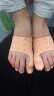 足峰脚趾矫正器拇指外翻矫正器大脚骨纠正器日夜用拇外翻矫形器可穿鞋 肤色一双（左右脚各一只） S（28-32码适用） 实拍图
