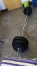 艾美仕（AiMeiShi） 杠铃举重套装杠铃杆包胶杠铃片男士家用健身器材 45公斤杠铃+1.5米杆 实拍图