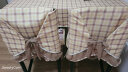 巧心思时尚格子餐桌茶几餐椅套通用台布简约现代椅子套罩地中海北欧家用 咖格子 130*180cm桌布 实拍图