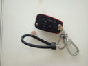 适用于雪佛兰钥匙包真皮钥匙套科沃兹迈锐宝科鲁兹赛欧3创酷科帕奇沃兰多专用男女雪弗兰汽车钥匙扣装饰 雪佛兰C款黑红 实拍图