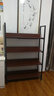 科仕隆书架立式落地办公室置物架客厅书架书柜多层储物架落地收纳架 柚木面+黑架 加厚100长31深153高/四层 实拍图