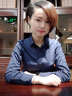 DGPZ衬衫女衬衣显瘦正装商务休闲职业女装上衣QW0423 藏蓝色长 S （80-90）斤 实拍图