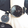 丹尼尔惠灵顿（DanielWellington） DW手表男 魅黑时尚男士手表简约石英欧美腕表 520礼物送女友 DW00100127+DW00100139 实拍图