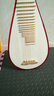 耀森白色彩绘琵琶乐器花梨木成人/儿童初学专业演奏考级入门琵琶 红木轴相成人琵琶（带包） 实拍图