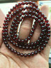 尚无界 天然7A级酒红石榴石手链女多圈生日礼物时尚水晶饰品本命年民族风手串 5.5MM四圈酒红石榴石 8A珍藏级 实拍图