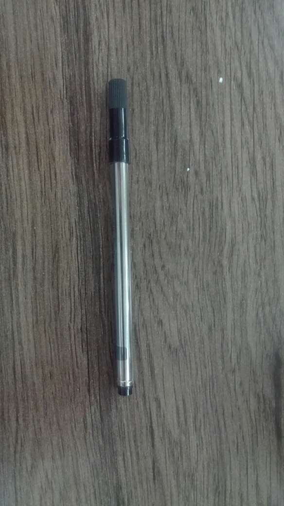 万宝龙（MontBlanc）163黑色笔芯 Rollerball Refill宝珠笔芯 黑色芯  F(0.5mm)  2支带包装 实拍图