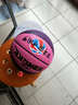 鸿克5号儿童篮球小学生幼儿园室外青少年软皮水泥地耐磨比赛蓝球 5号粉紫色512（配气筒气针网兜+教学视频） 实拍图