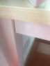 天木居【顺丰24小时发】电脑桌台式家用现代简约书桌简易桌子学习桌 白枫色+白腿 长100*宽50*高74 （防撞圆角） 实拍图