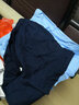 丰翔 男士中老年内裤老人宽松纯棉平角裤头爸爸四角裤高腰加大码全棉肥佬短裤平脚 浅兰+浅灰+深兰+藏青 115/4XL 实拍图
