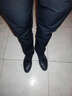 Cindy Kavi休闲裤男修身秋季冬季新款男士裤韩版商务休闲职业直筒裤子 9811-黑色（冬季加绒款） 31 实拍图