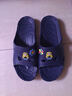 足间舞拖鞋男 夏季居家浴室防滑男女情侣洗澡凉拖鞋 厚底家用一字拖鞋2174/2174-1 宝蓝色 40 实拍图