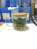 美斯尼 玻璃花茶杯耐热玻璃杯茶水分离杯带过滤泡茶茶具杯 竹韵杯 450ml 实拍图