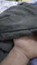 季言夏季迷彩裤男工装裤男束脚裤男生秋季长裤修身运动美式男裤 深军绿色（厚面料） 32/M 实拍图