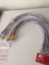 尊驰卫浴不锈钢面盆上水管进水管软管马桶连接上水管双铜头冷热进水管 80cm一只装 实拍图