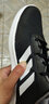 阿迪达斯（adidas）官方舰店男鞋冬季新款运动鞋透气潮流轻便缓震低帮休闲跑步鞋子男 GW8336/黑白 42.5 实拍图