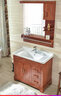 毓扬 实木落地浴室柜组合橡木卫浴柜新中式洗脸盆洗手池卫生间台盆柜 60公分 实拍图
