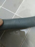 三星海尔LG小天鹅美的等滚筒洗衣机排水下水管出水延长管加长管 接口内径2cm适用 5米（送2配件） 实拍图