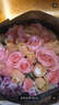 一花一恋情人节鲜花同城配送玫瑰花束蓝色妖姬送老婆女友表白生日礼物花店 33朵混色玫瑰-我的公主 实拍图