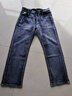 依男说衣牛仔裤男秋冬季厚款直筒裤宽松版潮流休闲阔腿裤水洗弹力大码裤子 怀旧蓝【秋冬款】 33 （140-150斤） 实拍图