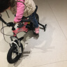 优贝（RoyalBaby）儿童自行车单车男女通用童车3-10岁脚踏车学生自行车双避震小飞熊 粉色 12寸有辅轮 实拍图