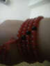 可塘明珠 女士手链石榴石多圈手串佛珠送女友老婆生日礼物5A级天然红石榴石水晶 G款-纯珠4圈款 实拍图
