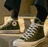 匡威（Converse）男鞋女鞋 ALL STAR系列经典帆布鞋休闲情侣休闲鞋学生板鞋 【常青黑高】侧边加厚橡胶 101010 39 实拍图