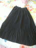 特尚莱菲2021夏季新款半身裙女网纱裙中长款纱裙百褶仙女裙显瘦半裙子SSF983 黑色 M(1尺9-2尺1) 实拍图