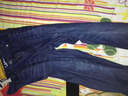BILLION纯棉牛仔裤男直筒中腰春秋季美式高端易穿搭休闲裤子中青年11024 深蓝马骝(厚款)80内长 30 (2.31尺) 实拍图