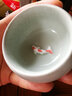 汝道 汝窑简约便携旅行茶具汝瓷功夫茶具干泡茶盘套装 陶瓷茶壶茶杯整套快客杯一壶两杯办公旅行套装 鱼壶一壶两杯旅行套装 实拍图