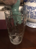 BORMIOLI ROCCO进口玻璃杯套装家用大容量水杯套装无铅玻璃水杯牛奶果汁杯 清新绿470ml 实拍图