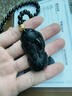 善领天然黑曜石飞天貔貅吊坠项链男女款平安扣龙晶挂件附证书 GS066貔貅 实拍图