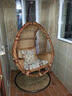 家友福吊篮 印尼进口天然真藤挂椅竹藤椅子茶几 室内户外阳台摇摇秋千吊椅家具 真藤吊篮 实拍图