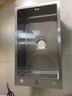 曼巴顿（MABATON） 6543C水槽4MM加厚304不锈钢手工水槽套餐台下大单槽 台控-6件套-无龙头 75*43cm 实拍图