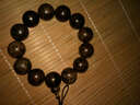 龍隐 金丝楠木手串男满水波阴沉乌木老料猫眼绿佛珠手链送男女友礼物 暗影水波 15mm*15颗 实拍图