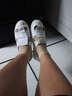 谋福防静电鞋防静电四孔鞋网鞋防静电鞋无尘车间鞋工作鞋男鞋女鞋 白色四孔帆布鞋 37 实拍图