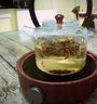宜龙电陶炉静音家用煮茶器大功率茶炉泡茶感温式玻璃壶烧水炉铁壶银壶陶壶电热炉套装 胡桃木色电陶炉 实拍图