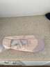 飞利临帆布儿童舞蹈鞋软底幼儿猫爪鞋女童芭蕾舞鞋成人女款练功鞋帆布瑜伽鞋 精品皮头肉粉色 36码/22cm 实拍图