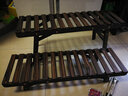 华观家居（Home Giving Furniture）凳子实木花架客厅花盆简约现代阳台木制阶梯多肉绿箩植物组合花架 60大小组合 实拍图