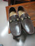 游虎（YOUHU）休闲皮鞋男真皮软底豆豆鞋套脚懒人驾车鞋百搭四季男鞋冬季加绒保暖棉鞋 暗棕【1818】 40 实拍图