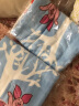 迪士尼（Disney）浴巾婴儿童维尼派对纱布洗澡巾A类纯棉柔软舒适B蓝色314g70*140cm 实拍图