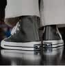 匡威（Converse）男鞋女鞋 ALL STAR系列经典帆布鞋休闲情侣休闲鞋学生板鞋 【常青黑高】侧边加厚橡胶 101010 39 实拍图