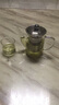 玉兰香 耐热玻璃茶壶不锈钢过滤泡茶壶 冲茶器花茶壶功夫茶具水壶 P-005:500ml 实拍图