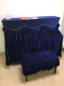 猛士钢琴罩全罩欧式奢华韩国绒高档加厚简约钢琴套防尘罩布艺欧式全包 深海蓝 琴罩153*34*120赠双人凳套76*36 实拍图